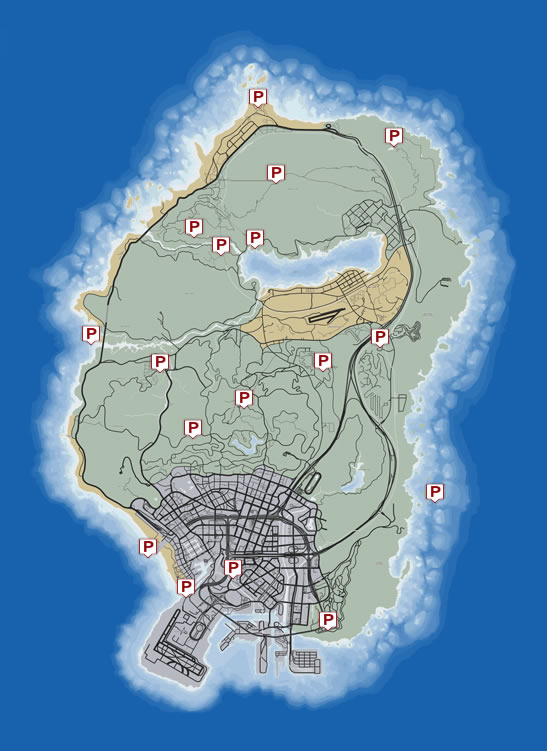 where is the military base in gta v